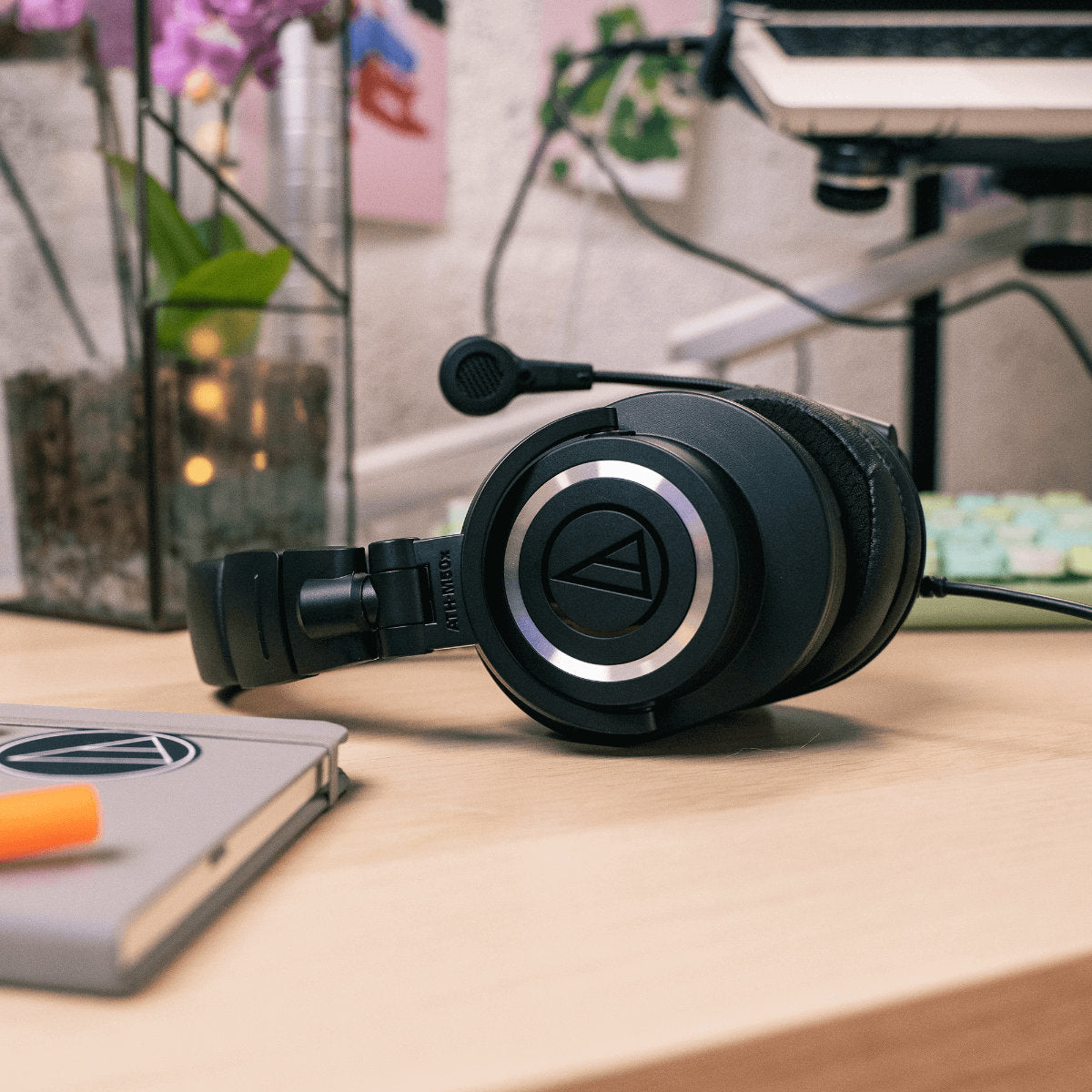 Audio-Technica ATH-M50xSTS StreamSet Streaming Headset (Headphone & Microphone) - XLR-1/4in & USB