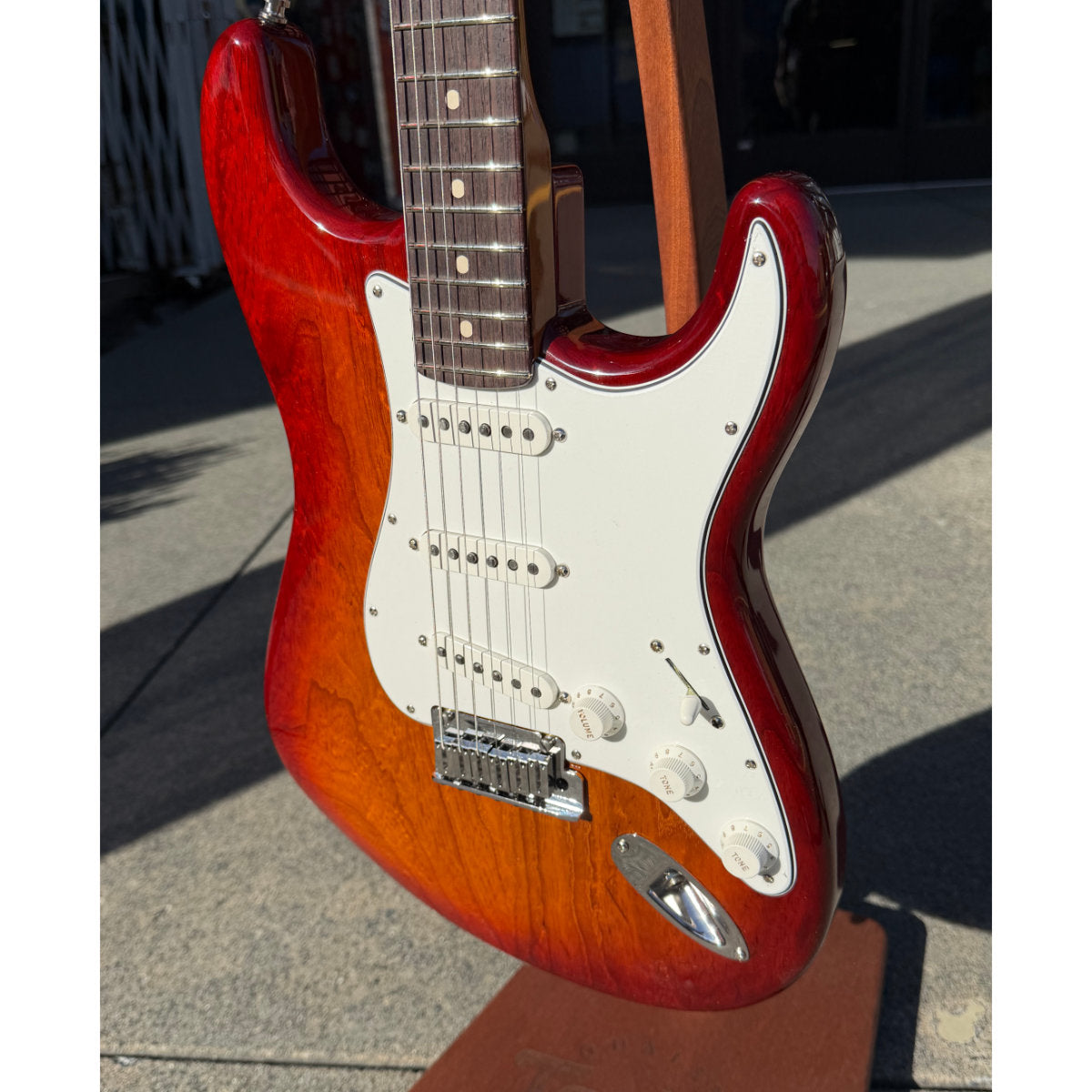 Fender Custom Shop #172 Limited Edition Bananas At Large Exclusive Custom Deluxe Roasted Strat Electric Guitar - NOS w/ Matching Headcap - Aged Cherry Sunburst