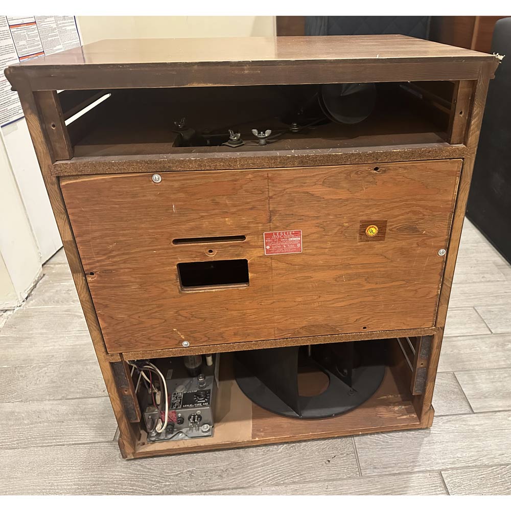 Leslie Vintage Sal Trentino 145/122 Lowboy Rotary Speaker Amp Cabinet for Hammond Organs w/ Cover (Pre-Owned)