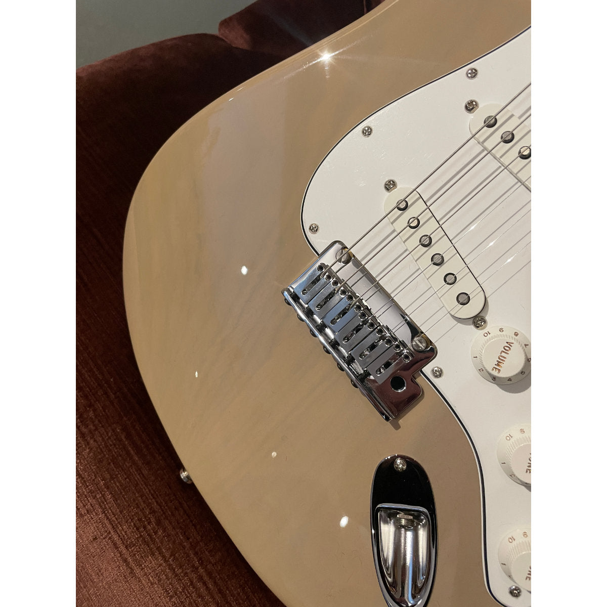 Fender Custom Shop #173 Limited Edition Hand-Selected Bananas At Large Exclusive Custom Deluxe Roasted Strat Electric Guitar - NOS w/ Matching Headcap - Aged Dirty White Blonde