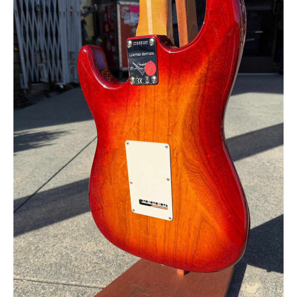 Fender Custom Shop #172 Limited Edition Bananas At Large Exclusive Custom Deluxe Roasted Strat Electric Guitar - NOS w/ Matching Headcap - Aged Cherry Sunburst