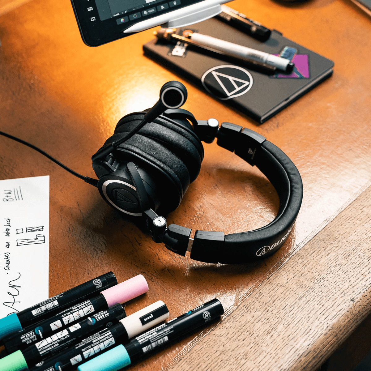 Audio-Technica ATH-M50xSTS StreamSet Streaming Headset (Headphone & Microphone) - XLR-1/4in & USB