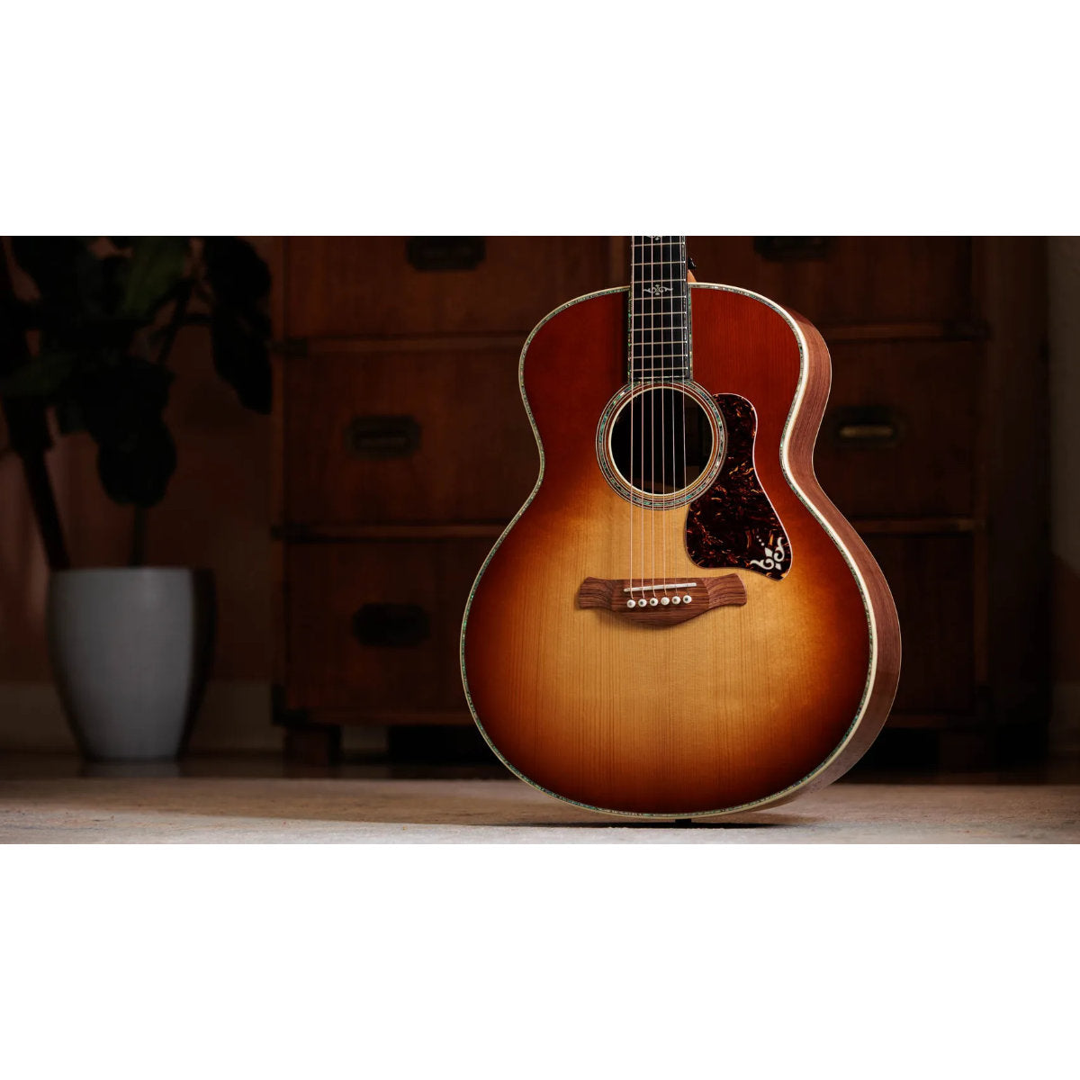 Taylor Gold Label 914e SB Honduran Rosewood Acoustic-Electric Guitar - Teardrop Sunburst