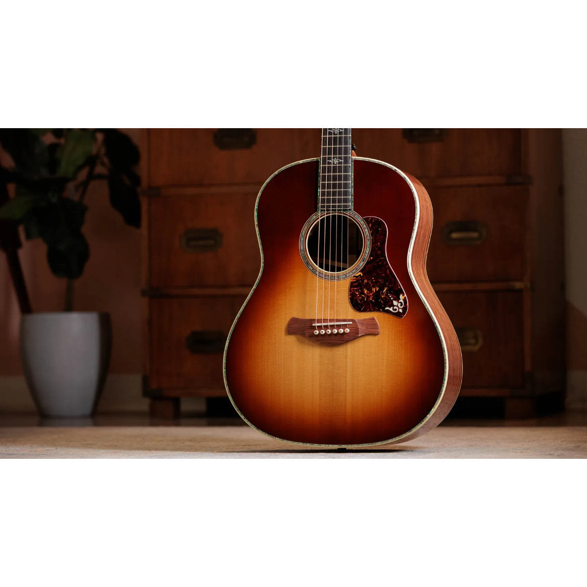 Taylor Gold Label 917e SB Honduran Rosewood Acoustic-Electric Guitar - Teardrop Sunburst