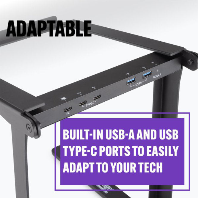 On-Stage TMP-LPT8000 Laptop Stand w/ USB Hub