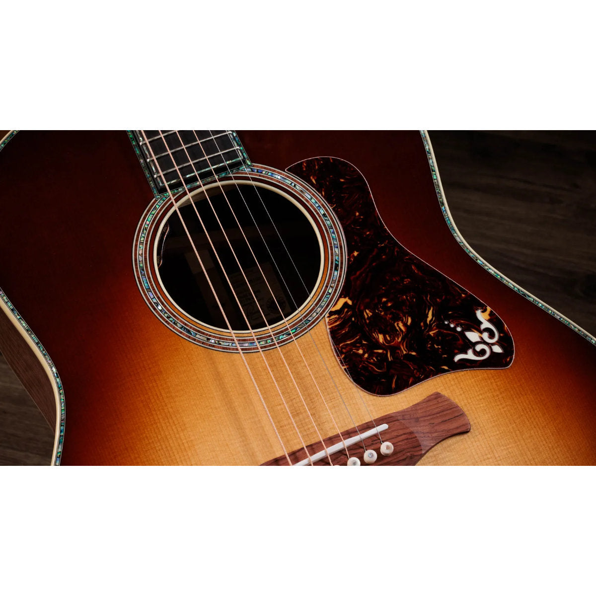 Taylor Gold Label 917e SB Honduran Rosewood Acoustic-Electric Guitar - Teardrop Sunburst