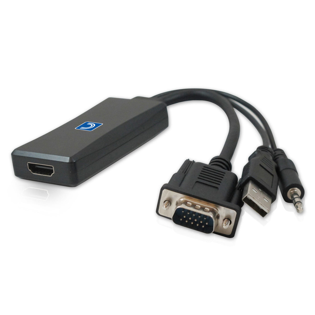 Comprehensive Connectivity Company VGA to HDMI Converter Adapter with