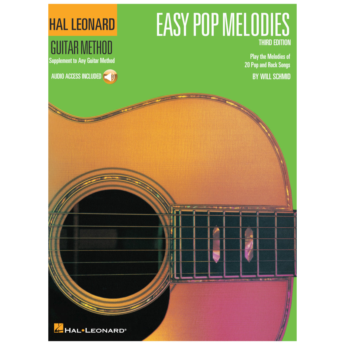 Hal Leonard Easy Pop Melodies - Third Edition - Guitar Method Softcover - Bananas at Large®
