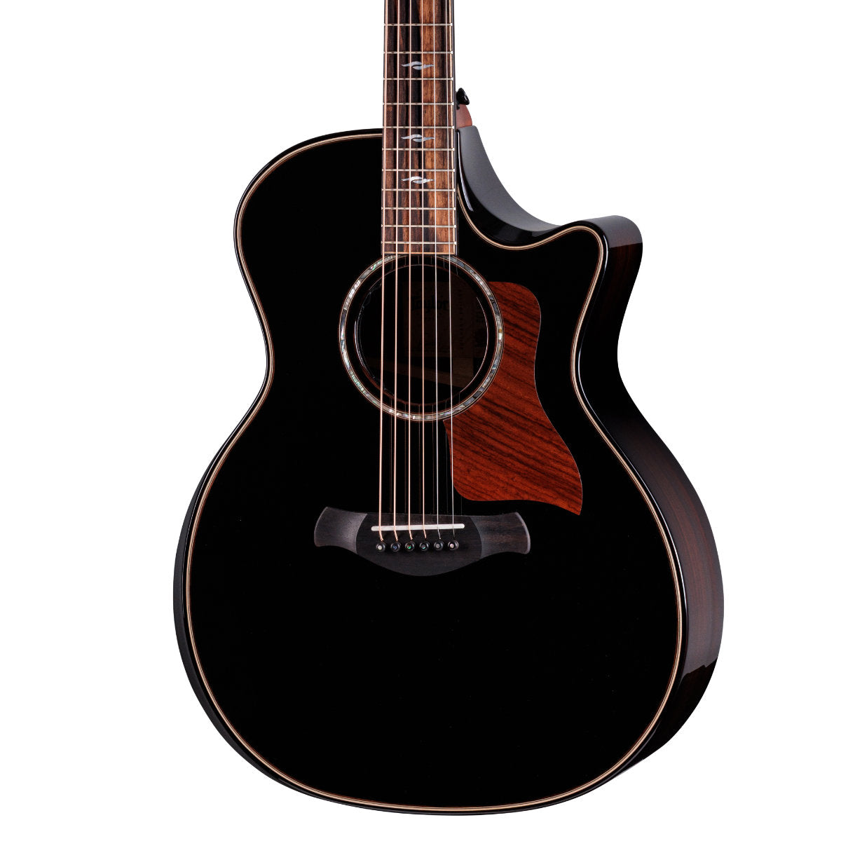 Taylor Next-Gen Builder's Edition 814ce Blacktop Grand Auditorium Acoustic-Electric Guitar - Indian Rosewood/Adirondack Spruce