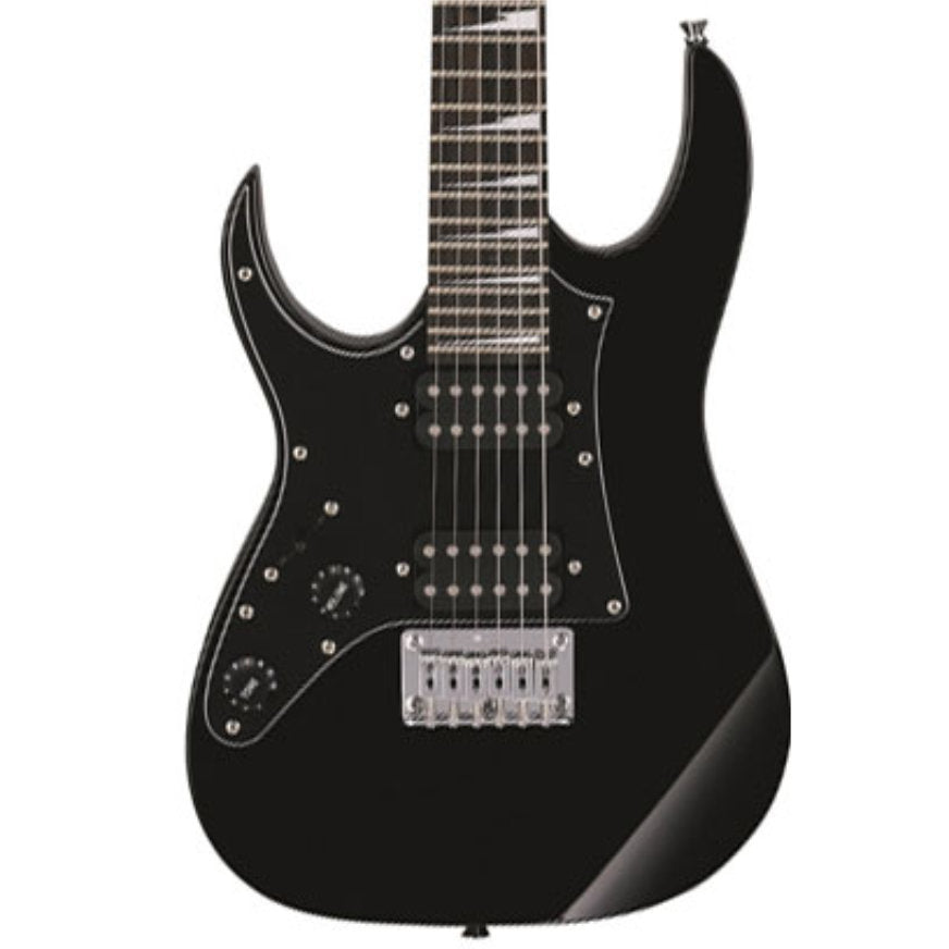 Ibanez GRGM21 Mikro Electric Guitar Left Handed - Black Night - Bananas at Large®