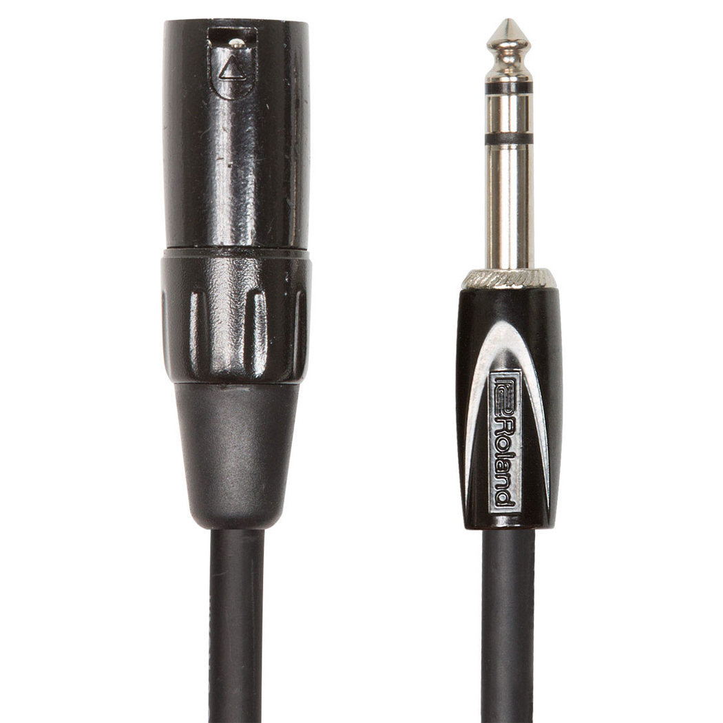 Roland RCC-10-TRXM Black Series Balanced 1/4in to XLR Interconnect Cable - 10 ft. - Bananas at Large®