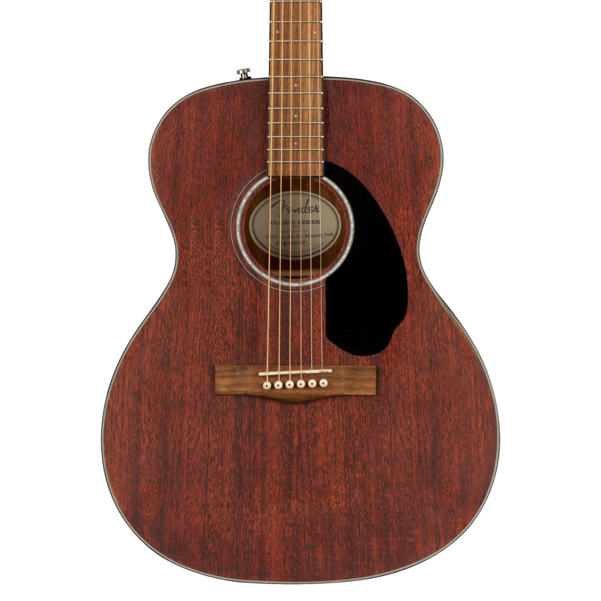Fender CC-60S Solid Top Concert Acoustic Guitar - All-Mahogany - Bananas at Large®