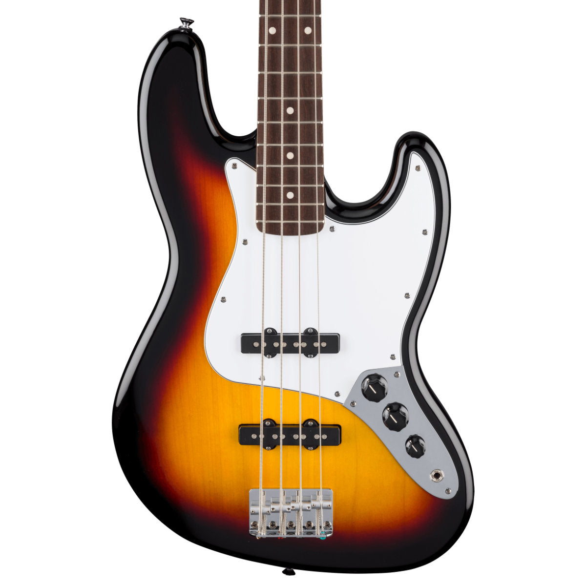 Fender Standard Jazz Bass Guitar - Laurel Fingerboard - White 