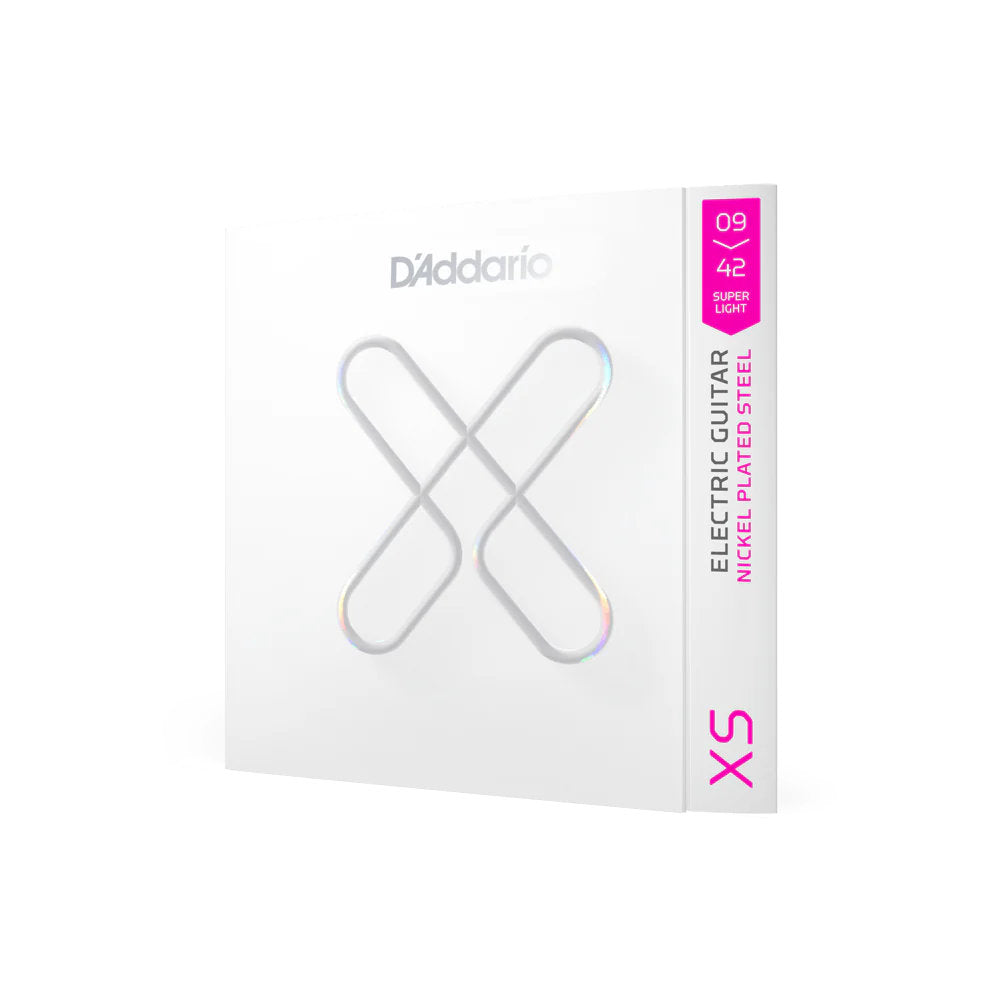 D’Addario XSE0942 XS Nickel Coated Electric Guitar Strings - 09-42 Super Light