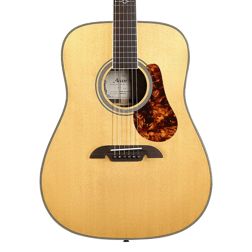 Alvarez Masterworks Series Dreadnought Acoustic-Electric Guitar - Solid AAA Sitka/Rosewood - Natural