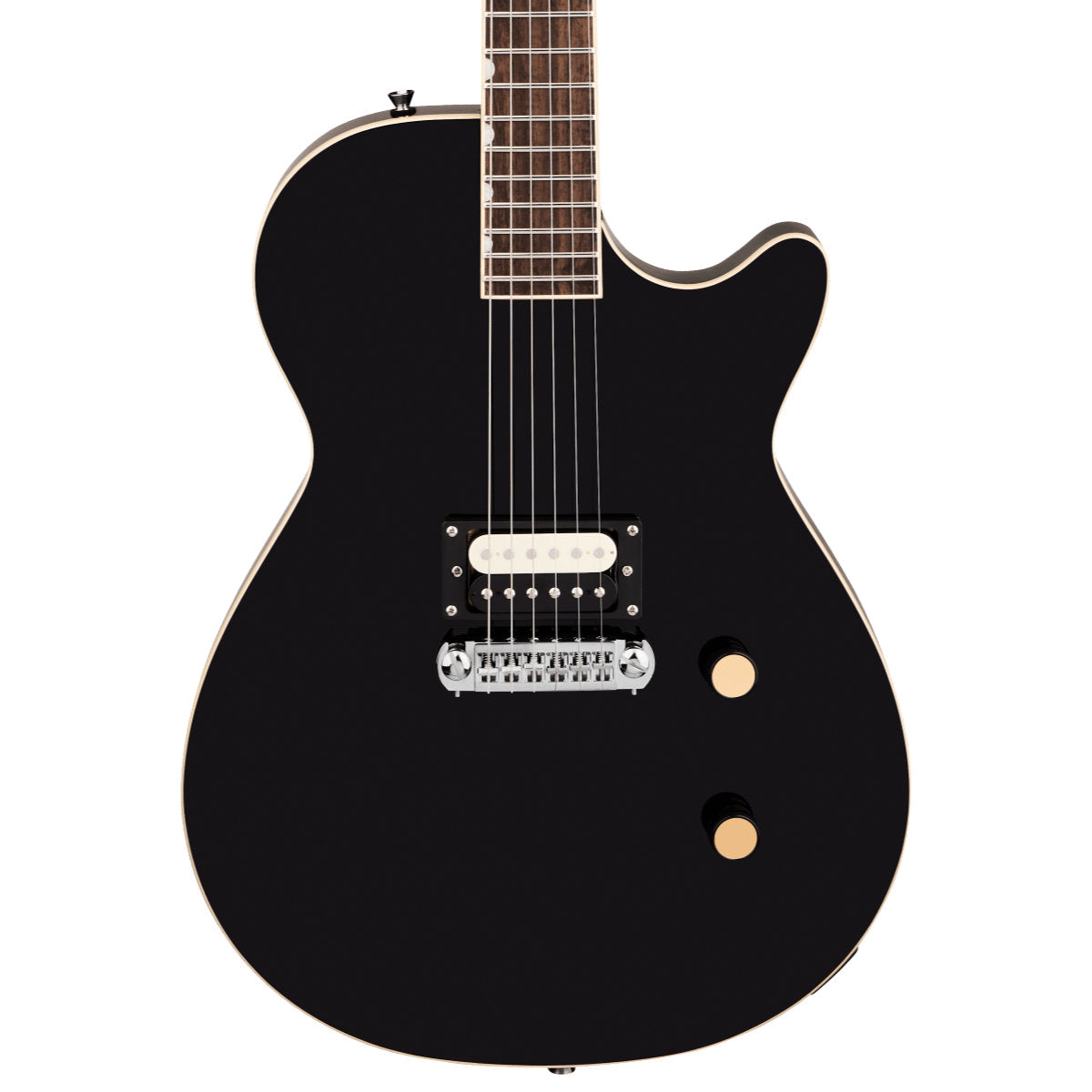 Gretsch Streamliner Jet 1 Pickup Electric Guitar - Laurel Fingerboard - Jet Black