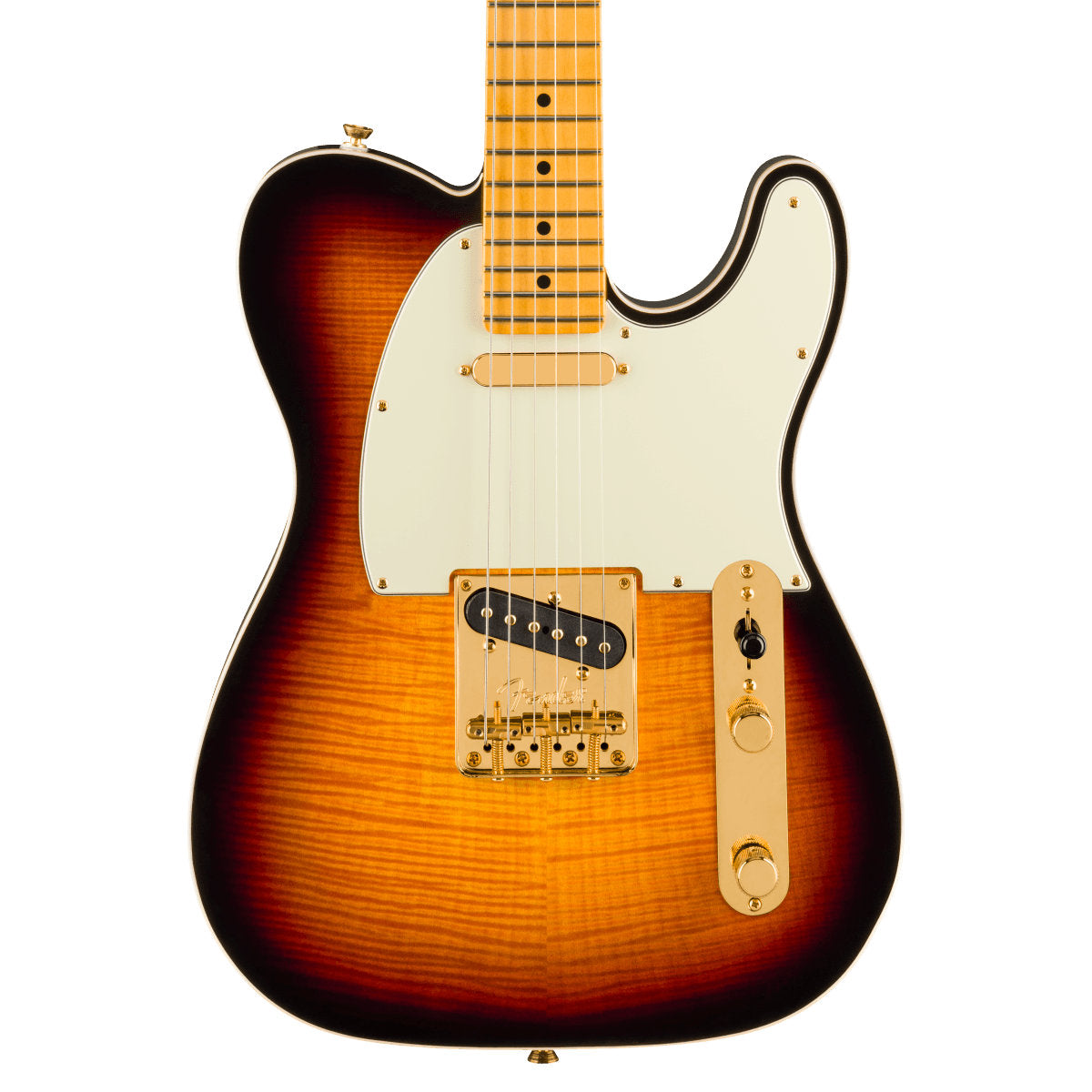 Fender 75th Anniversary American Professional Custom Telecaster Electric Guitar - Maple Fingerboard - 2-Color Sunburst