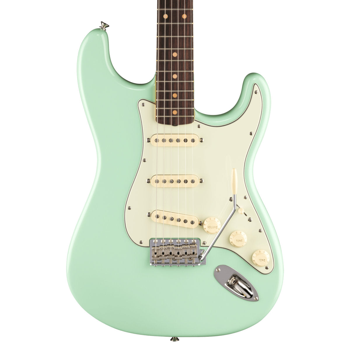 Fender American Vintage II 1961 Stratocaster Electric Guitar - Rosewood Fingerboard - Surf Green