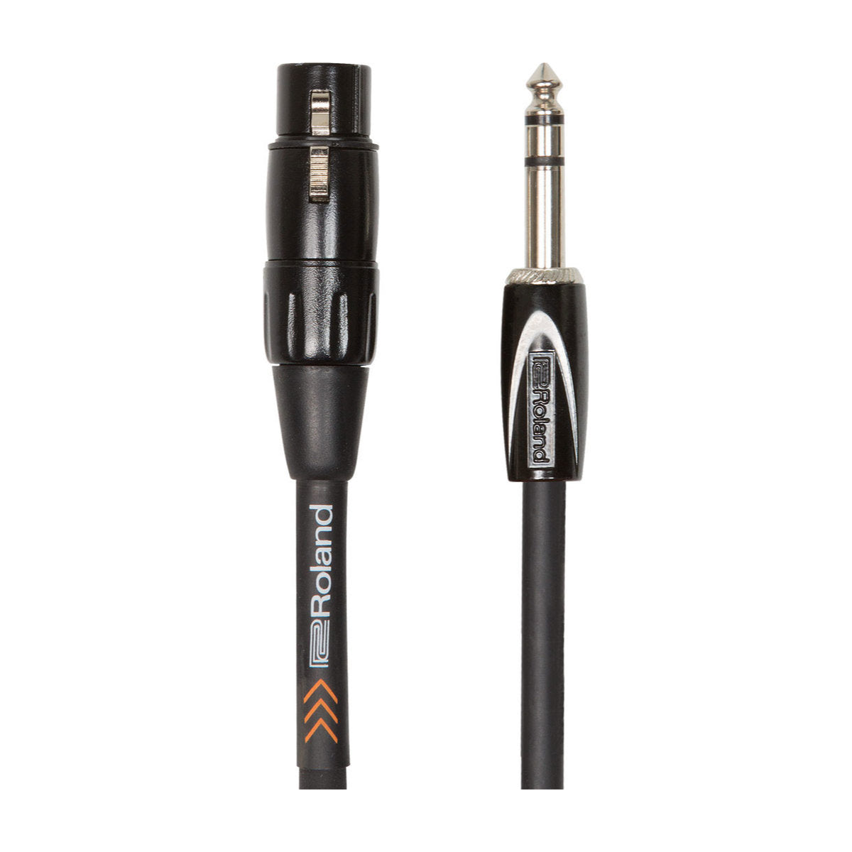 Roland RCC-3-TRXF Black Series Interconnect Cable with 1/4 in. TRS Male to XLR Female - 3 ft. - Bananas at Large®