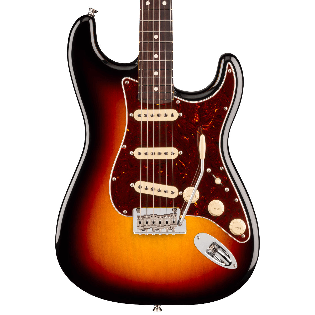 Fender American Professional Stratocaster Electric Guitar - Rosewood Fingerboard - 3-Color Sunburst