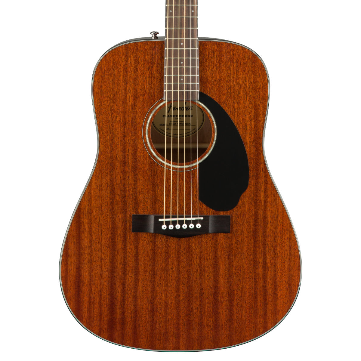Fender CD-60S Dreadnought Solid Top Acoustic Guitar - All-Mahogany - Bananas at Large®