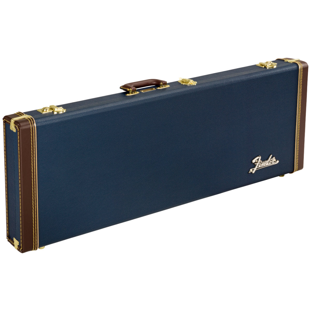 Fender Classic Series Wood Case for Stratocaster®/Telecaster® Electric Guitars - Navy Blue