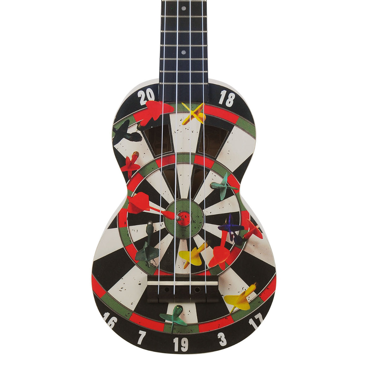 Mahalo MA1DR Art Series Soprano Ukulele - Darts Motiff