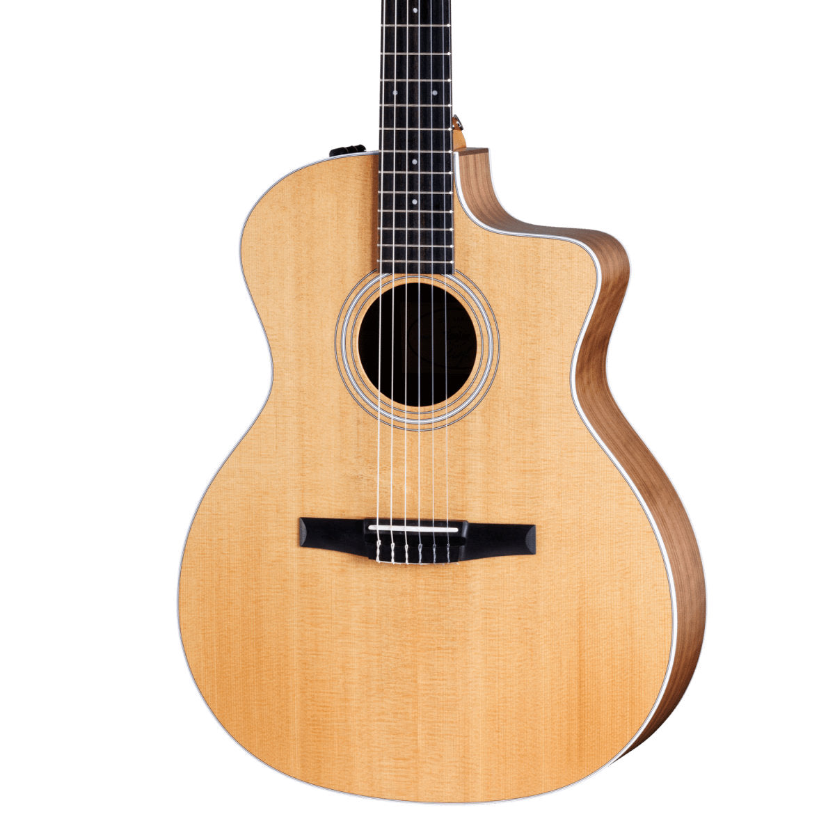Taylor 214ce-N Nylon String Acoustic-Electric Guitar w/ Case - Bananas at Large®