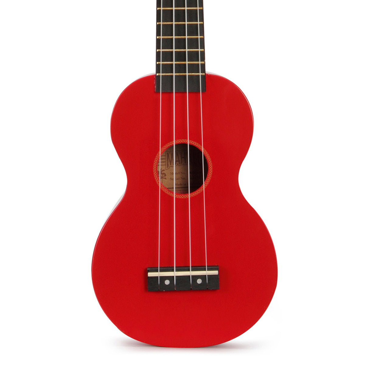 Mahalo MR1-RD Rainbow Soprano Ukulele - Red