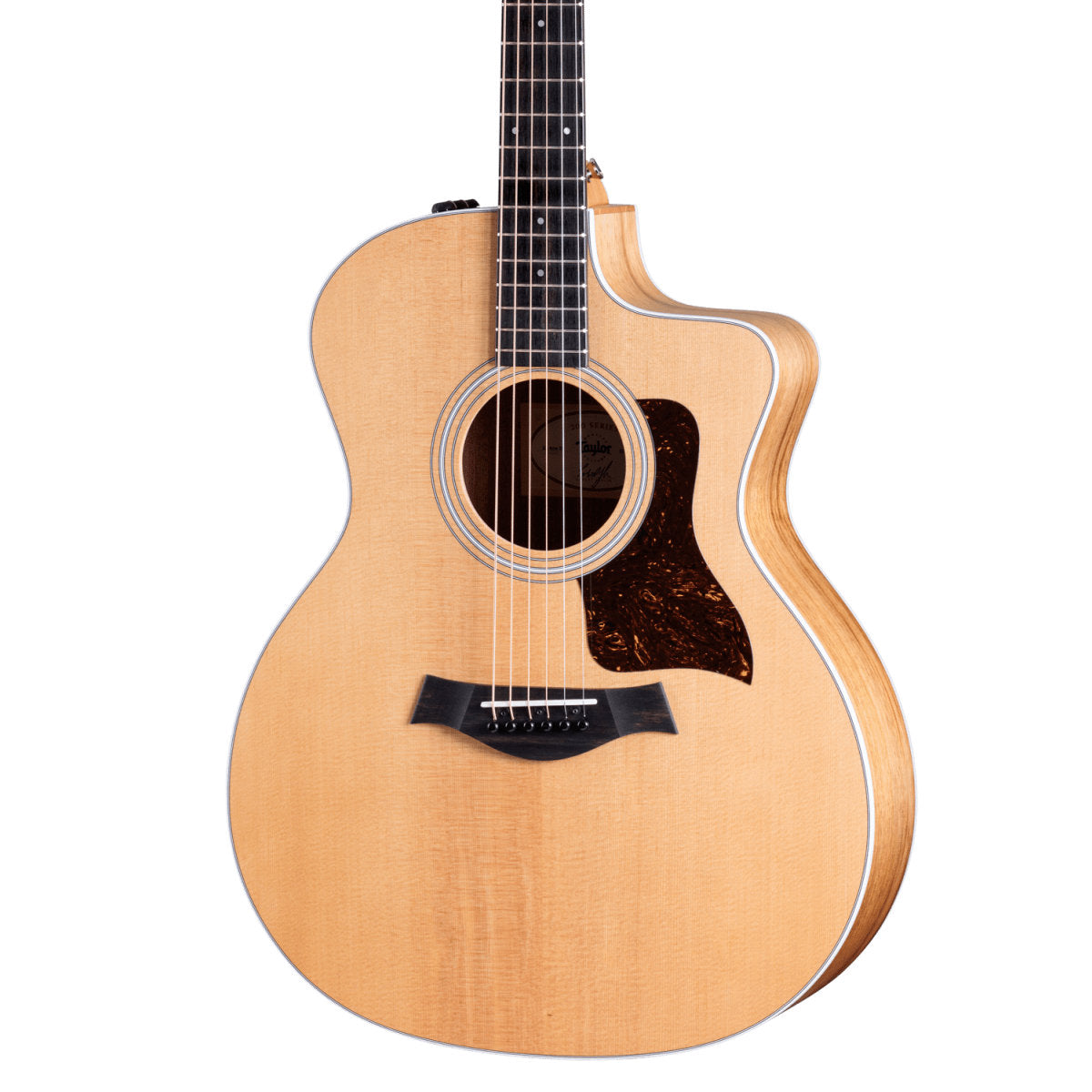 Taylor 214ce-K Acoustic-Electric Guitar w/ Structured Gig Bag Case - Bananas at Large®