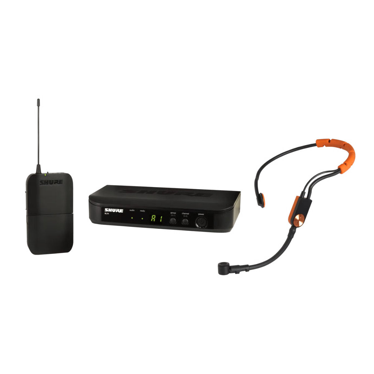 Shure BLX14/SM31 Wireless Fitness Headset System w/ SM31FH Headset Microphone - H10