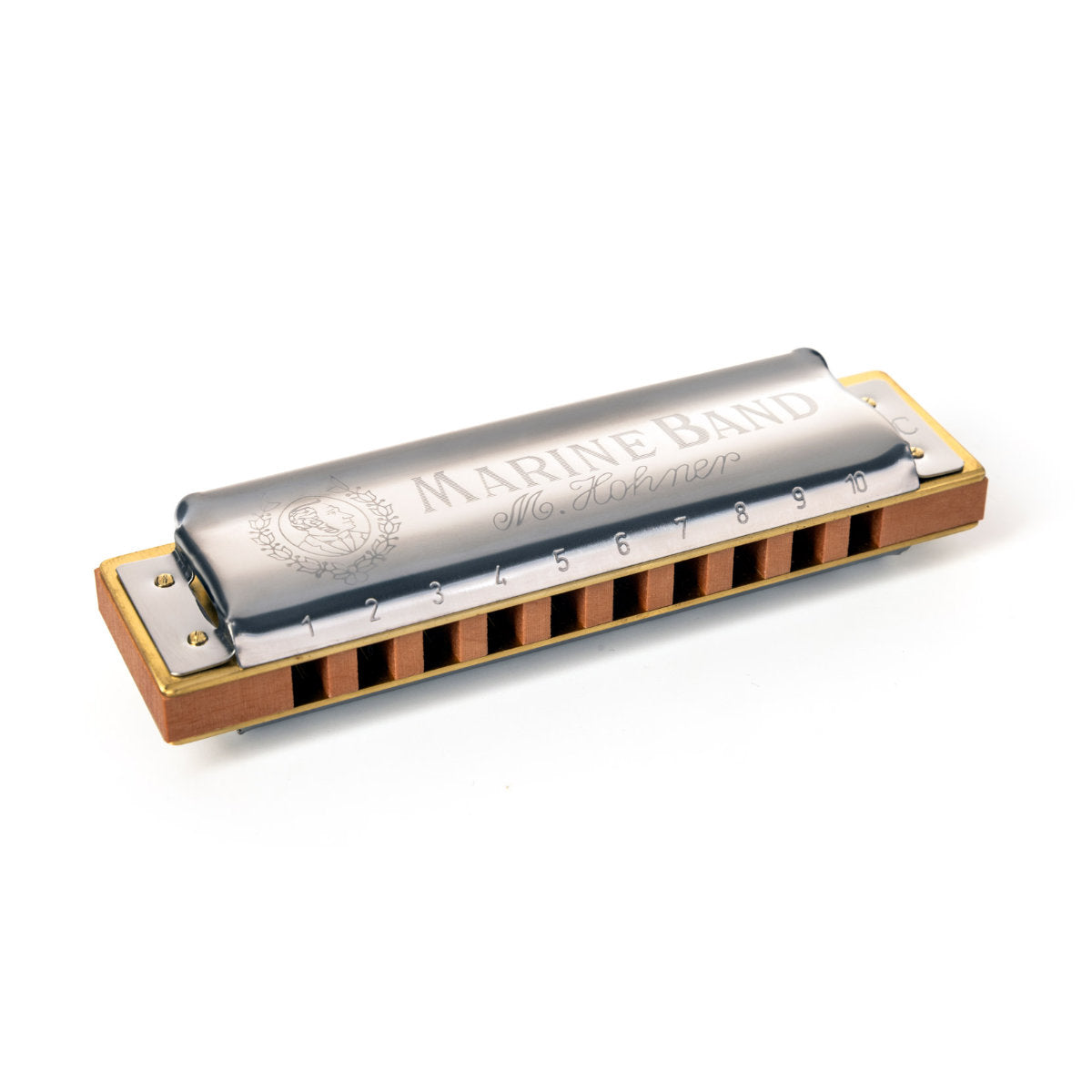Hohner 1896BX-D Marine Band Harmonica - Key of D - Bananas at Large®