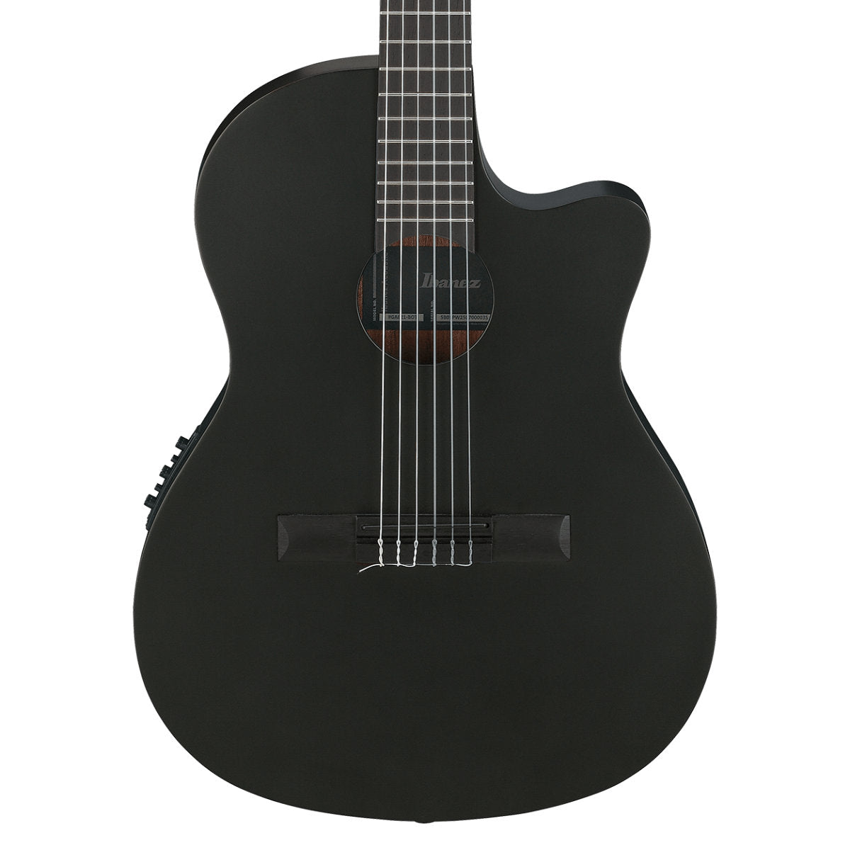 Ibanez GA621 Classical Acoustic-Electric Guitar - Black Out