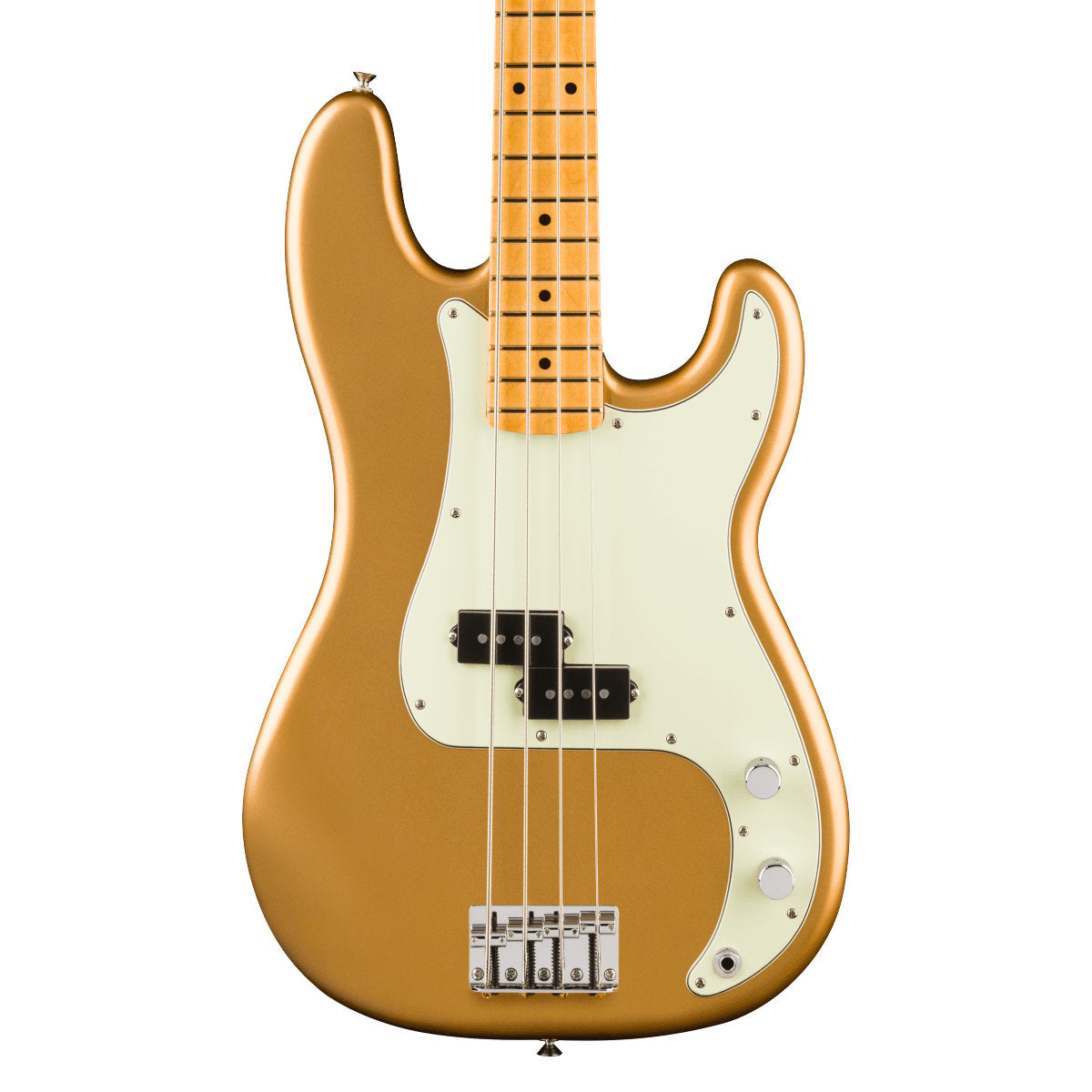 Fender 75th Anniversary Player II Precision Bass - Maple Fingerboard - Aztec Gold