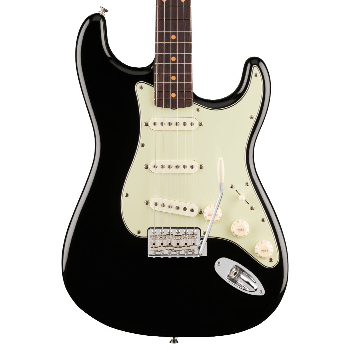 Fender Vintera III Early 60s Stratocaster Electric Guitar - Rosewood Fingerboard - Black