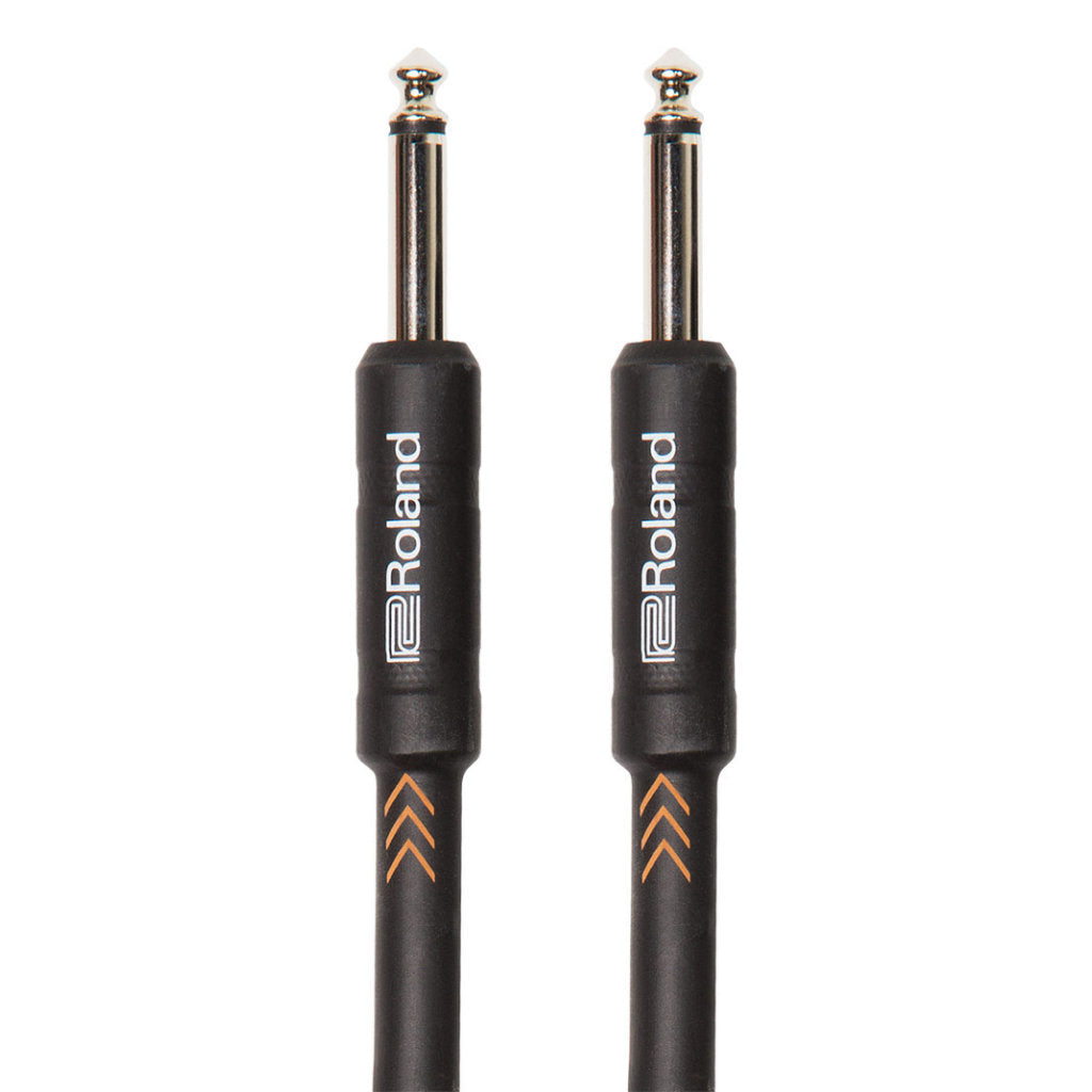 Roland RIC-B3 Black Series Straight to Straight Instrument Cable - 3 ft. - Bananas at Large®