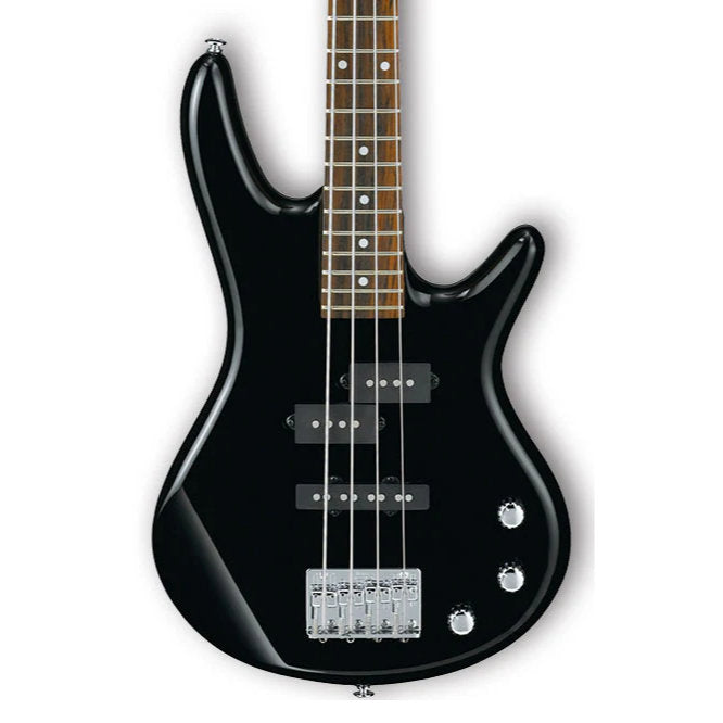 Ibanez GSRM20 Mikro Short-Scale Bass Guitar - Black - Bananas at Large®