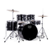 Mapex Comet 5 Piece Complete Drum Set - 20in BD - Dark Black