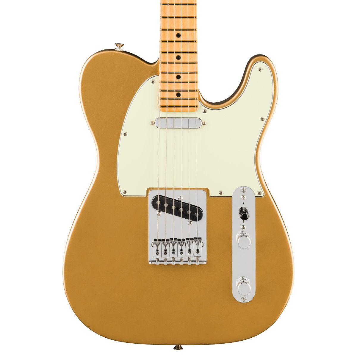 Fender 75th Anniversary Player II Telecaster Electric Guitar - Maple Fingerboard - Aztec Gold