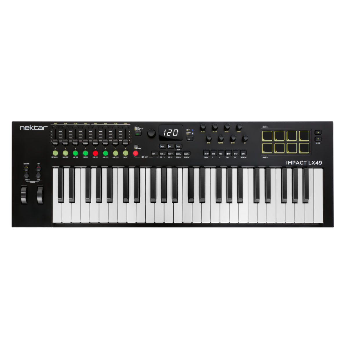 Nektar Impact LX49MK3 Keyboard MIDI Controller – Bananas At Large