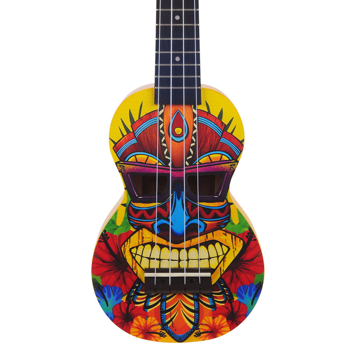 Mahalo MA1TK Art Series Soprano Ukulele - Tikki Motiff