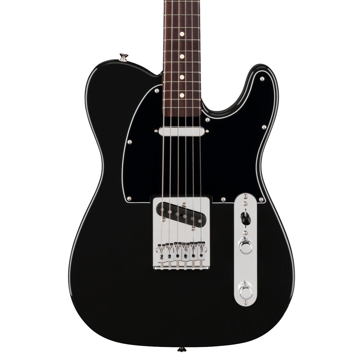 Fender 75th Anniversary Player II Baritone Telecaster Electric Guitar - Rosewood Fingerboard - Black