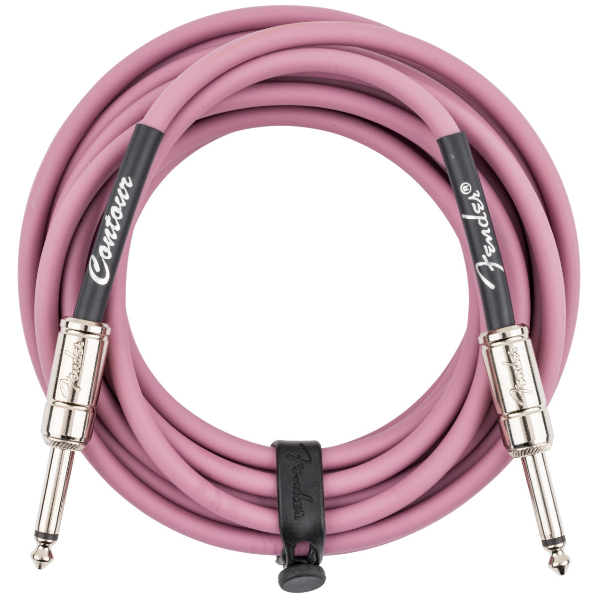 Fender Contour™ Series Instrument Cables - Burgundy Mist - 18.6 ft.
