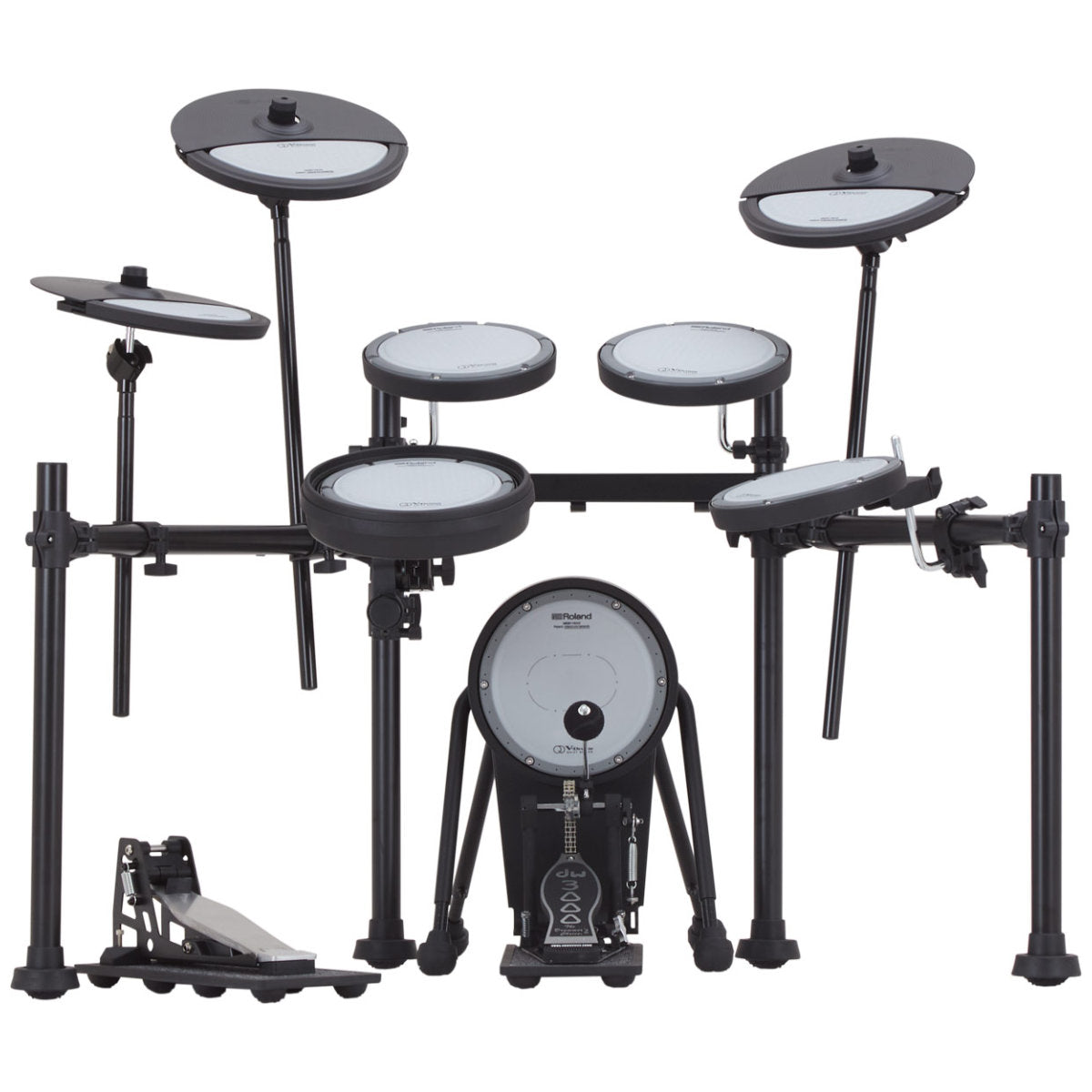 Roland VQD106PADS V-Drums Quiet Design Electronic Drum Set Without Module - Bananas at Large®