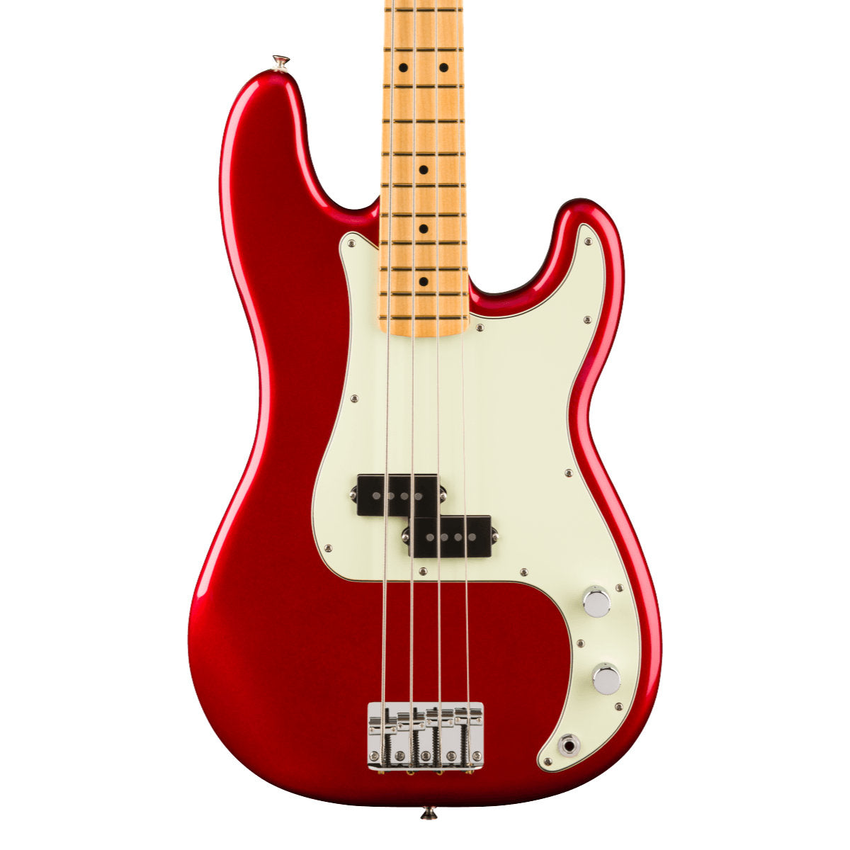 Fender 75th Anniversary Player II Precision Bass - Maple Fingerboard - Candy Apple Red