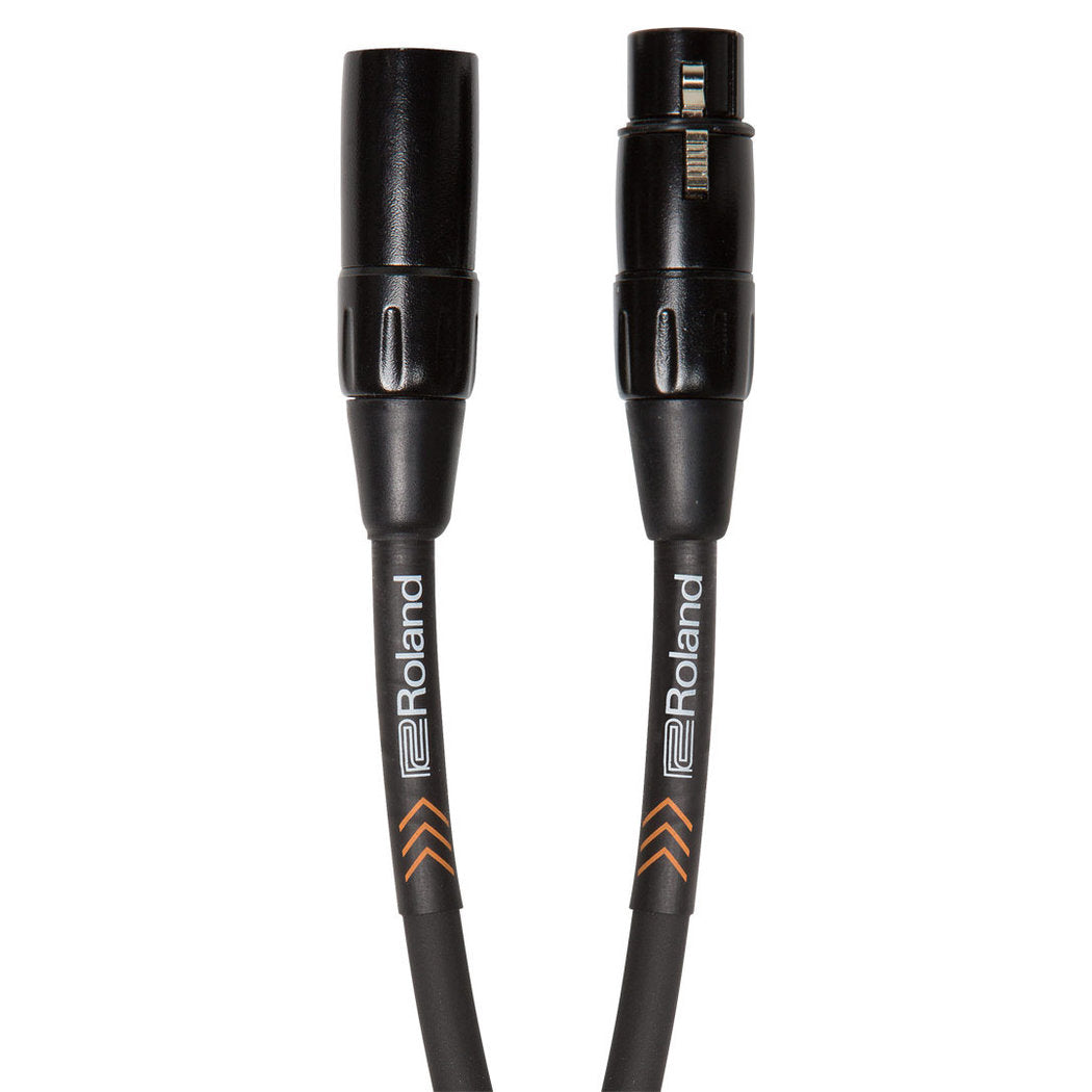 Roland RMC-B10 Black Series Microphone Cable with Heavy-Duty XLR Connectors - 10 ft. - Bananas at Large®