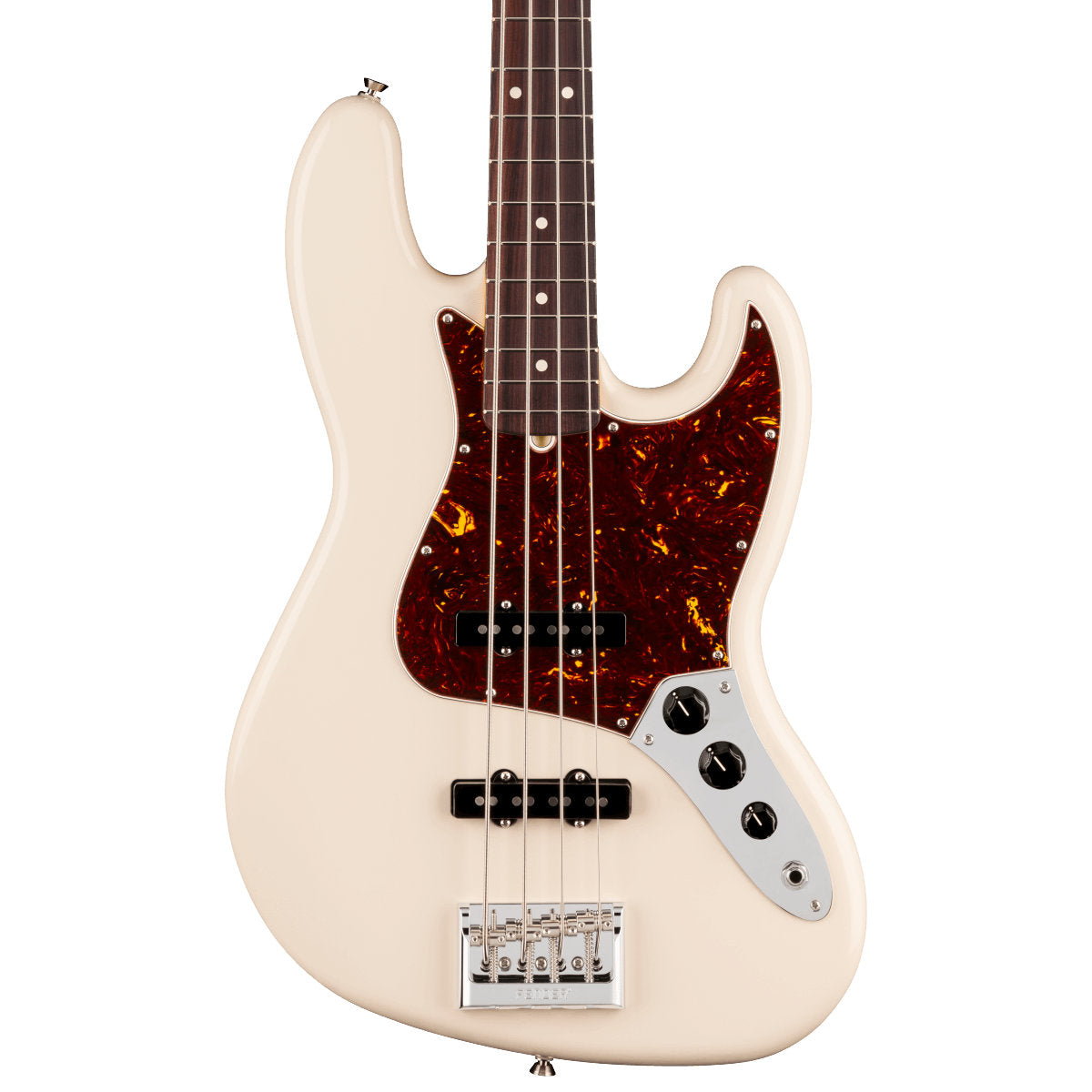 Fender American Professional Jazz Bass - Rosewood Fingerboard - Olympic White