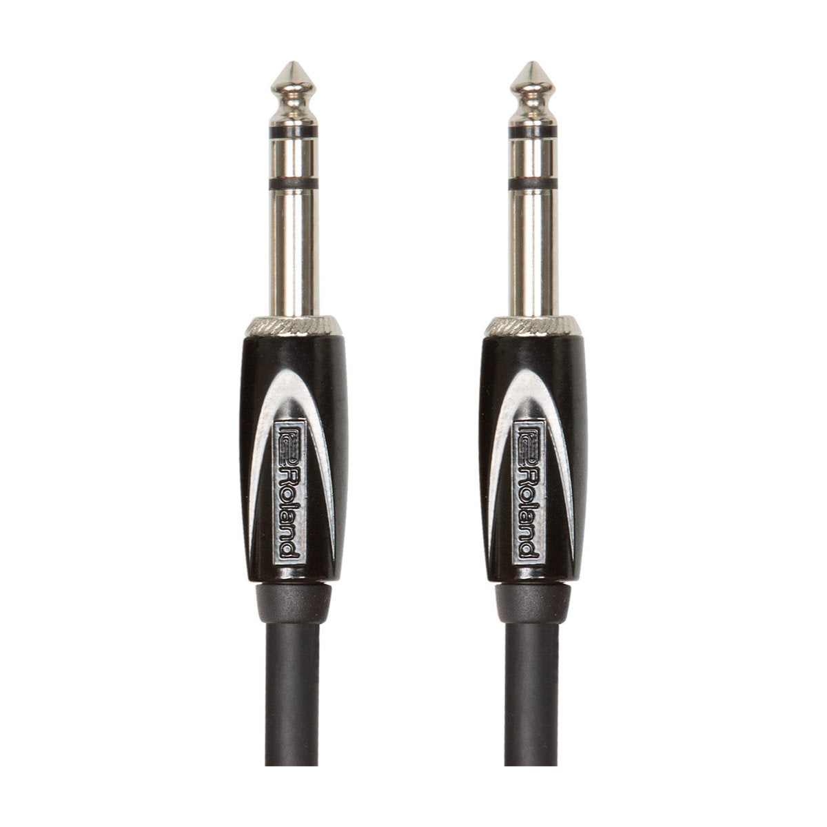Roland RCC-3-TRTR Black Series Interconnect Balanced Cable, 1/4 in. to 1/4 in. - 3 ft. - Bananas at Large®