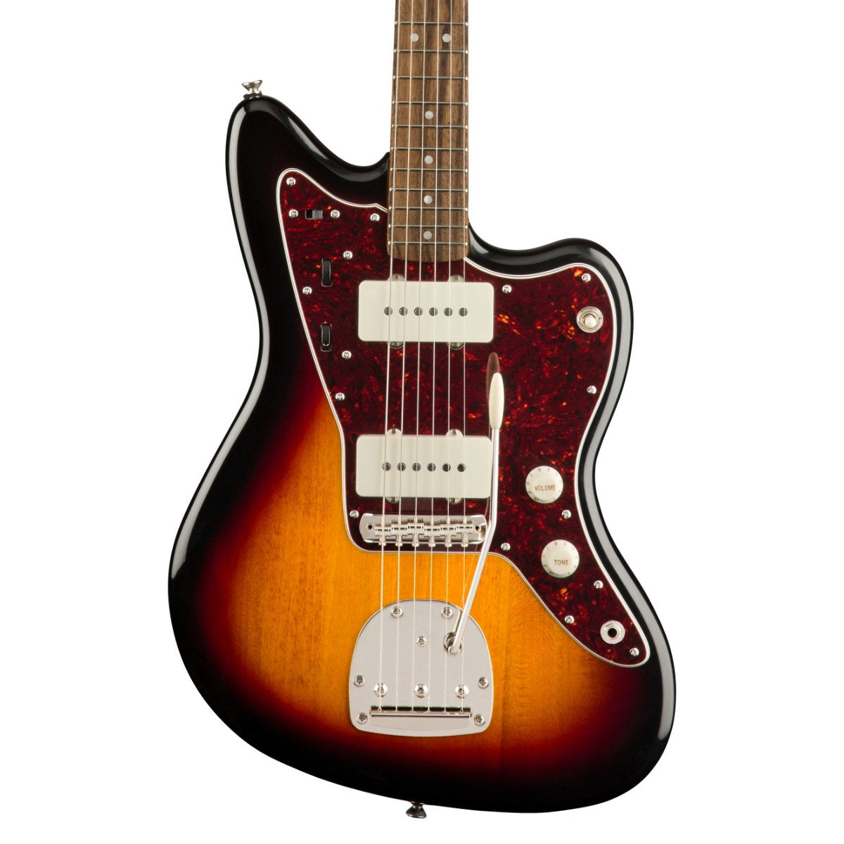 Fender Squire Classic Vibe 60s Jazzmaster Electric Guitar, Laurel Fingerboard - 3-Color Sunburst - Bananas at Large®