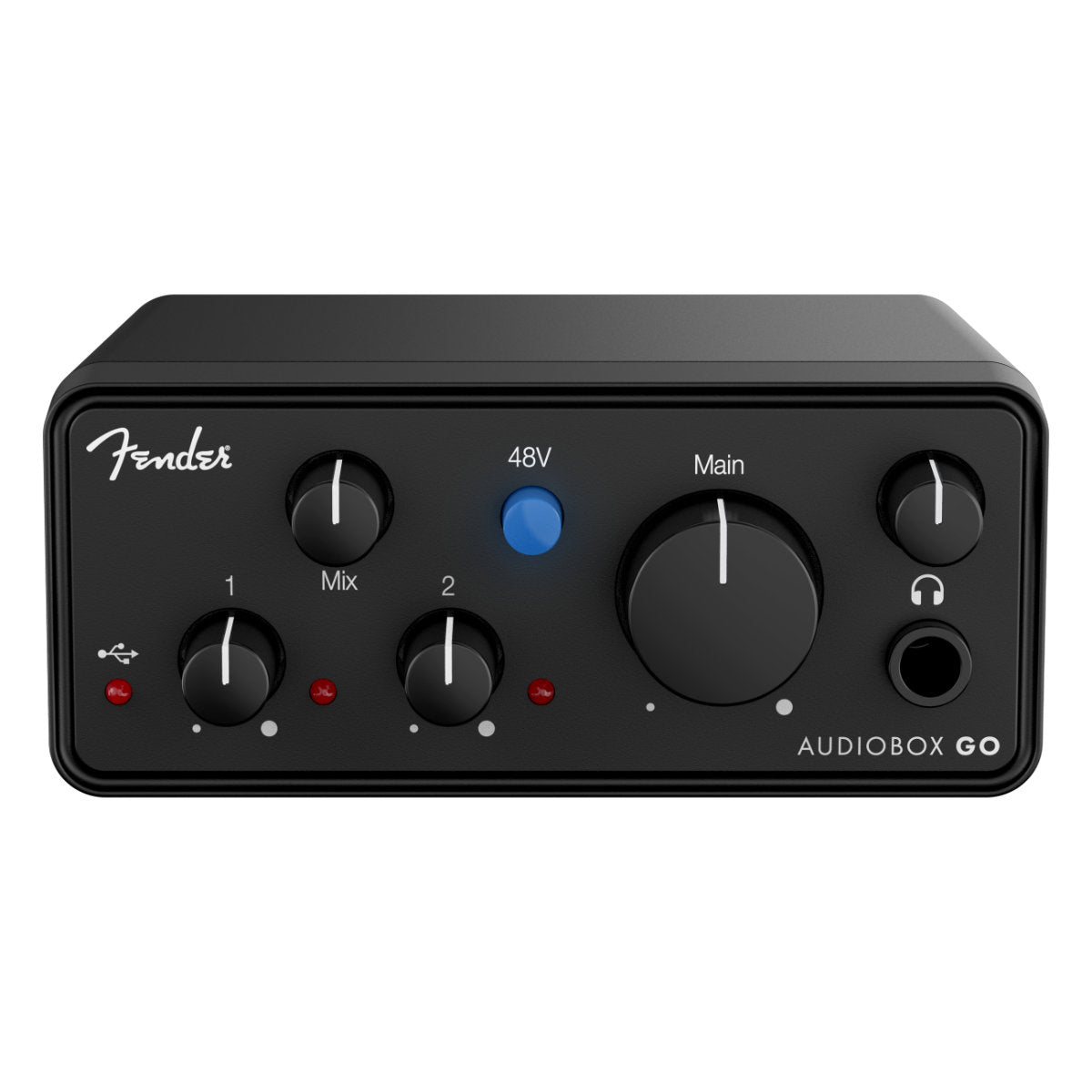 Fender AudioBox GO Compact Audio Interface - Black - Bananas at Large®